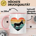 Eselbauer Esel Tier Retro Tasse Geschenk Lustige Geschenkidee Spruch Rosa Trendation