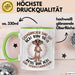 Erdmännchen Tier Tasse Geschenk Lustige Geschenkidee Spruch Erdmännchen Sind Süß Grün Trendation