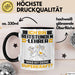 Reitstundenlehrer Tasse Geschenk für Reitstundenlehrer Geburtstag Lustiger Spruch Kaffee-Becher Was Ist Deine Superkraft Schwarz Trendation