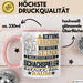 Schachspieler Geschenk Tasse Lustiger Spruch Erheben Sie Sich Der Schachspieler Betritt den Raum Rosa Trendation