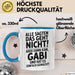 Gabi Tasse Geschenk Alle Sagten Das Geht Nicht Aber Dann Kam Gabi Und Hat Es Einfach Gemacht Geschenkidee Becher mit Name Blau Trendation