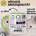 Outdoor-Yoga-Lehrerin Tasse Geschenk Ich Bin Diese Eine Legendäre Outdoor-Yoga-Lehrerin Von Der Alle Reden Geschenkidee Geburtstag Weihnachten Grün Trendation