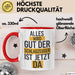 Schlagzeugspieler Schlagzeuger Schlagzeug Tasse Geschenk Lustige Geschenkidee Spruch Der Schlagzeuger Ist Jetzt Da Rot Trendation