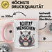 Sarkastischer Sarkasmus Introvertierter Tasse Geschenk Lustige Geschenkidee Spruch Igitt Menschen Rosa Trendation