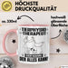 Tierphysiotherapeut Tasse Geschenk für Tierphysiotherapeut Der Mann Der Alles Kann Geschenkidee zum Geburtstag Rosa Trendation