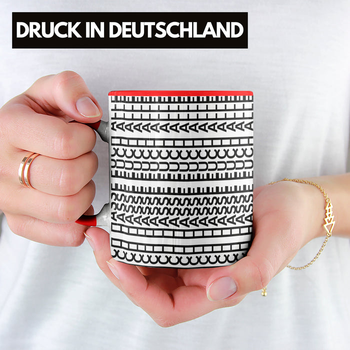 Ich Hasse Euch Alle Tasse Lustiges Geschenk Allover-Print Quer Lesen Trendation