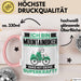 Mountainbiker Tasse Geschenk für Mountainbiker Geburtstag Lustiger Spruch Kaffee-Becher Was Ist Deine Superkraft Rosa Trendation