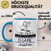 DJane Geschenk Tasse So Gut Kann Nur Eine DJane Aussehen Geschenkidee Geburtstag Weihnachten Lustig Blau Trendation
