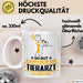 Tierarzt Geschenk Tasse So Gut Kann Nur Ein Tierarzt Aussehen Geschenkidee Kaffee-Becher Weiß Trendation