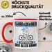 Fahrradfahrer Tasse Geschenk für Fahrradfahrer Der Mann Der Alles Kann Geschenkidee zum Geburtstag Rot Trendation
