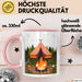 Camper Tasse Geschenk Lustige Geschenkidee Spruch Für Outdoor Abenteurer Rosa Trendation