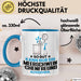 Meerschweinchenfreund Geschenk Tasse So Gut Kann Nur Ein Meerschweinchenfreund Aussehen Geschenkidee Kaffee-Becher Blau Trendation