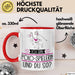 Polo-Spielerin Tasse Geschenk Ich Bin Polo-Spielerin Und Du So Geschenkidee Lustiger Spruch Becher Rot Trendation