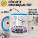Musikveranstalter Geschenk Tasse So Gut Kann Nur Ein Musikveranstalter Aussehen Geschenkidee Kaffee-Becher Blau Trendation