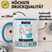 Segellehrerin Tasse Geschenk Becher Stark Attraktiv Furchtlos Segellehrerin Lustige Geschenkidee Blau Trendation