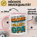 Rentner Pensionär Sarkasmus Opa Tasse Geschenk Lustige Geschenkidee Spruch Ich Bin Kein Rentner Ich Bin Jetzt Vollzeit Opa Rosa Trendation