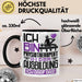 Physiotherapeut Ausbildung Tasse Geschenk Ich Bin Physiotherapeut In Der Ausbildung Ich Darf Das Geschenkidee Spruch Schwarz Trendation