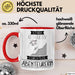 Abenteurerin Tasse Geschenk Becher Stark Attraktiv Furchtlos Abenteurerin Lustige Geschenkidee Rot Trendation