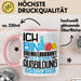 Chemielaborant Ausbildung Tasse Geschenk Ich Bin Chemielaborant In Der Ausbildung Ich Darf Das Geschenkidee Spruch Rosa Trendation