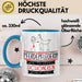 Pferdepflegerin Weil Es Keinen Schöneren Beruf Gibt Tasse Geschenk für Eine Pferdepflegerin Lustig Blau Trendation