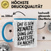 Renate Tasse Geschenk Dat Is So'n Renate Ding Dat Raffste Eh Nicht Geschenkidee Becher mit Name Blau Trendation
