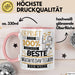 Beste Musikredakteurin Der Welt Tasse Geschenk für Eine Musikredakteurin Geprüft Und Sicher Geschenkidee Geburtstag Weihnachten Rosa Trendation