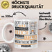 Musiktheoretikerin Geschenk Becher Tasse Gott Schuf Alle Menschen Gleich Nur Die Besten Durfeten Musiktheoretikerin Werden Geschenkidee Lustig Weiß Trendation