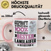 Langläufer Geschenk Lustiger Spruch für Langläufer Geschenkidee Bester Langläufer Der Welt Rosa Trendation