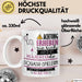 Squash-Spielerin Tasse Geschenk Lustiger Spruch Bitte Erheben Sie Sich Seine Majestät Die Squash-Spielerin Betritt Den Raum Weiß Trendation