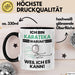 Karateka Geschenk Tasse Lustiger Spruch Ich Bin Karateka Warum Weil Ich Es Kann Geschenkidee Bester Karateka Geburtstag Kaffee-Becher Trendation