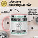 Hundepfleger Tasse Geschenk für Hundepfleger Geburtstag Lustiger Spruch Kaffee-Becher Was Ist Deine Superkraft Rosa Trendation