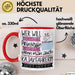 Kajakfahrerin Tasse Geschenk Spruch Wer Will Schon Prinzessin Sein Wenn Man Auch Kajakfahrerin Sein Kann Rot Trendation