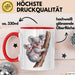 Koala Tierliebhaber Tasse Geschenk Lustige Geschenkidee Spruch Rot Trendation
