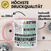 Konzertpianist Geschenk Tasse Lustiger Spruch Erheben Sie Sich Der Konzertpianist Betritt den Raum Rosa Trendation