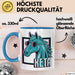 Pferde Tierliebhaber Tasse Geschenk Lustige Geschenkidee Spruch Keta Ketamin Pferd Blau Trendation