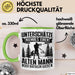 Biathlon Tasse Geschenk Wintersport Geschenke Unterschätze Niemals Einen Alten Mann Der Biathlon Guckt Grün Trendation