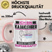 Kajaklehrer Tasse Geschenk für Kajaklehrer Geburtstag Lustiger Spruch Kaffee-Becher Was Ist Deine Superkraft Rosa Trendation