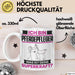 Pferdepfleger Tasse Geschenk für Pferdepfleger Geburtstag Lustiger Spruch Kaffee-Becher Was Ist Deine Superkraft Weiß Trendation
