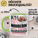 Maurerin Ausbildung Start Geschenk Tasse Ich Bin Maurerin In Der Ausbildung Ich Darf Das Kaffee-Becher Geschenkidee Grün Trendation