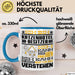 Katzenhotelbesitzer Geschenk Kaffee-Tasse Geschenkidee für Katzenhotelbesitzer Ich Bin Katzenhotelbesitzer Ich Kann Es Dir Erklären Jedoch Nicht Für Dich Verstehen Spruch Lustig Blau Trendation