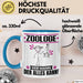 Zoologe Tasse Geschenk für Zoologe Der Mann Der Alles Kann Geschenkidee zum Geburtstag Blau Trendation