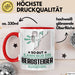 Bergsteiger Geschenk Tasse So Gut Kann Nur Ein Bergsteiger Aussehen Geschenkidee Kaffee-Becher Rot Trendation