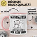 Mathematiker Tasse Geschenk für Mathematiker Der Mann Der Alles Kann Geschenkidee zum Geburtstag Rosa Trendation