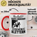 Kletterin Tasse Geschenk Frauen Ballett Echte Mädchen Gehen Klettern Rot Trendation