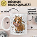 Pferdeliebhaber Tasse Geschenkidee für Reitsport Weiß Trendation