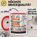 Mechanikerin Tasse Geschenk Spruch Wer Will Schon Prinzessin Sein Wenn Man Auch Mechanikerin Sein Kann Rot Trendation