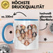 Meerschweinchen Herz Tierliebhaber Tasse Geschenk Lustige Geschenkidee Spruch Blau Trendation