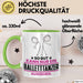 Balletttänzer Geschenk Tasse So Gut Kann Nur Ein Balletttänzer Aussehen Geschenkidee Kaffee-Becher Grün Trendation