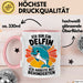 Delfin Tierliebhaber Tasse Geschenk Lustige Geschenkidee Spruch Ich Bin Ein Delfin Ich Arbeite Mit Behinderten Rosa Trendation