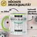 Marathonläuferin Tasse Geschenk Ich Bin Marathonläuferin Warum Weil Ich Es Kann Geschenkidee Geburtstag Grün Trendation